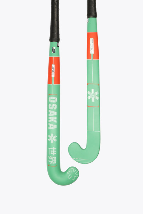 Osaka Junior Field Hockey Stick Vision GF - Grow Bow - Jade Fire Mix