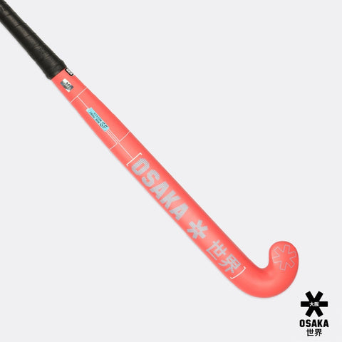 Osaka Junior Field Hockey Stick Vision GF - Grow Bow - Ultra Pink Mix
