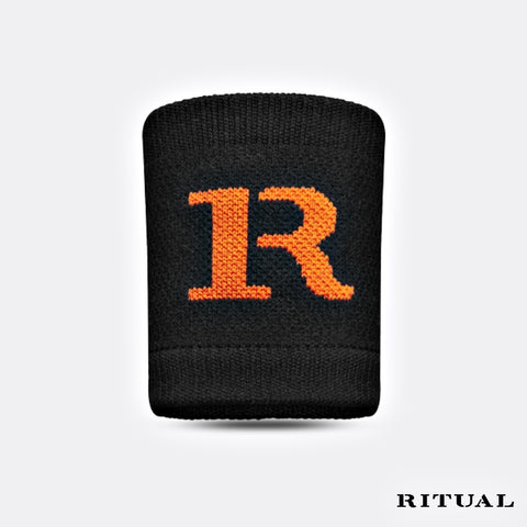 Ritual hockey sweatband black orange