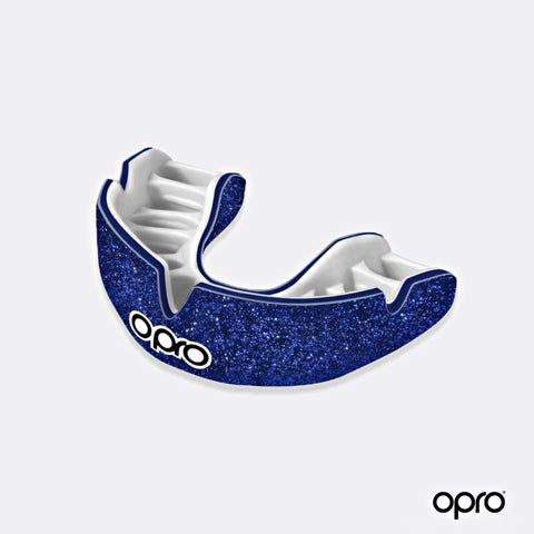 OPRO Mouthguards Power-Fit Galaxy Shimmer blue