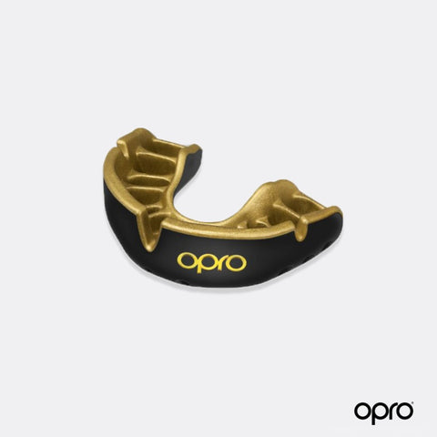 OPRO Mouthguard junior - Gold level Black