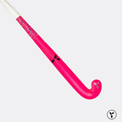 Y1 field hockey stick junior kids pink