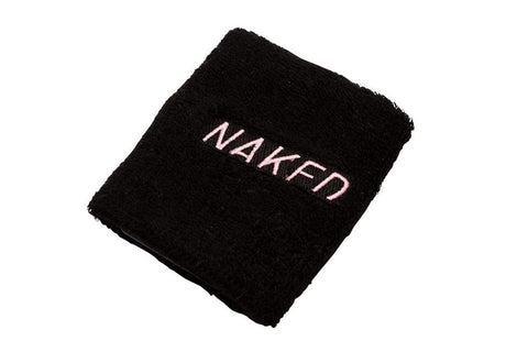 Naked hockey sweatband black pink