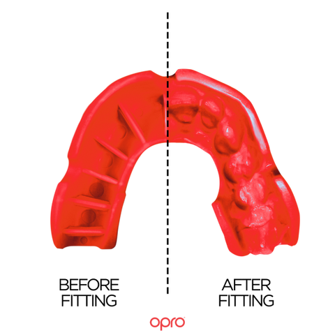 OPRO Mouthguard women - Bronze level Red