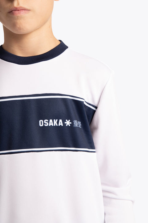 field hockey Osaka junior Sweater Retro Kids - Navy