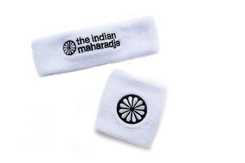 THE INDIAN MAHARADJA field hockey Headband - White