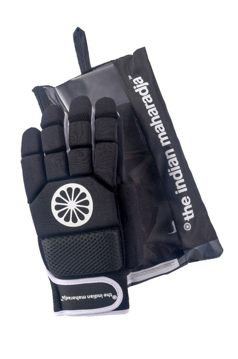 THE INDIAN MAHARADJA Indoor hockey Glove ULTRA full finger - Black